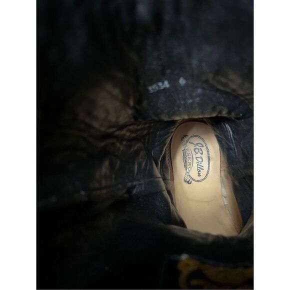 J. B. Dillon Women’s Cowboy Coastal Boots size 9 B Brown Studded - Picture 14 of 14